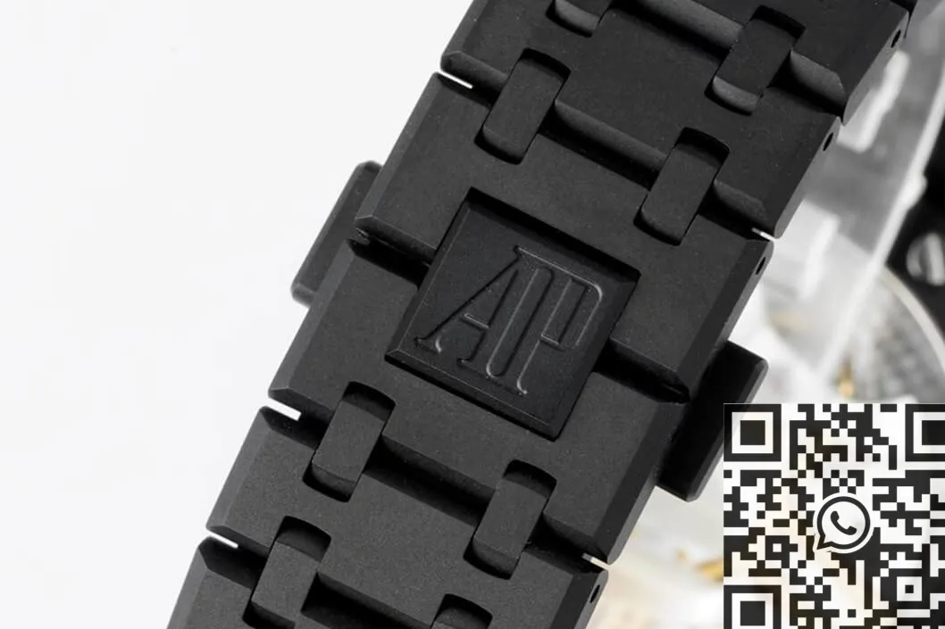 Audemars Piguet Royal Oak 15500 DLC Black Dial Watch ZF Factory Timeless 2174