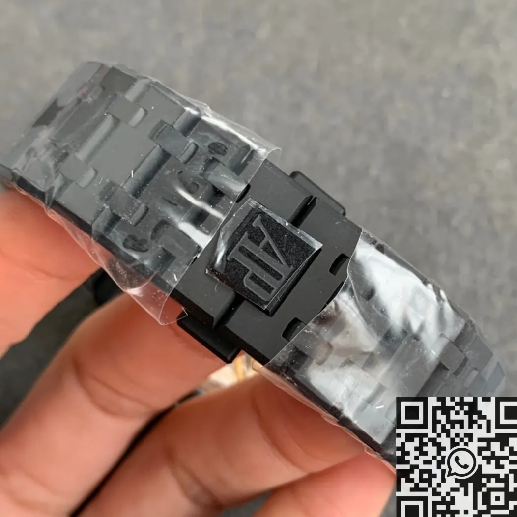 Trendsetting Audemars Piguet Royal Oak 15500 DLC Version V2 White Dial Watch ZF Factory 2194