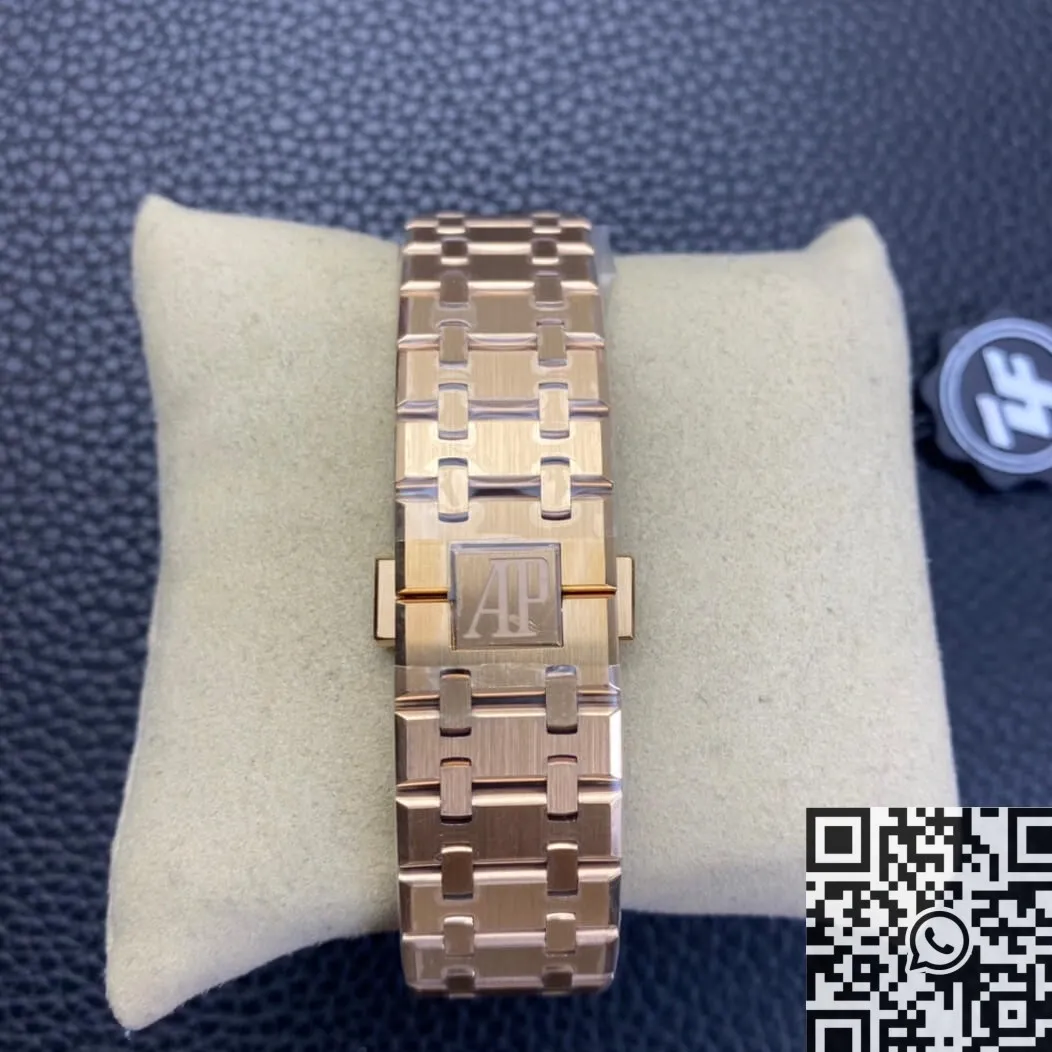 FashionForward Audemars Piguet Royal Oak 15500 Rose Gold White Dial Watch ZF Factory 2193
