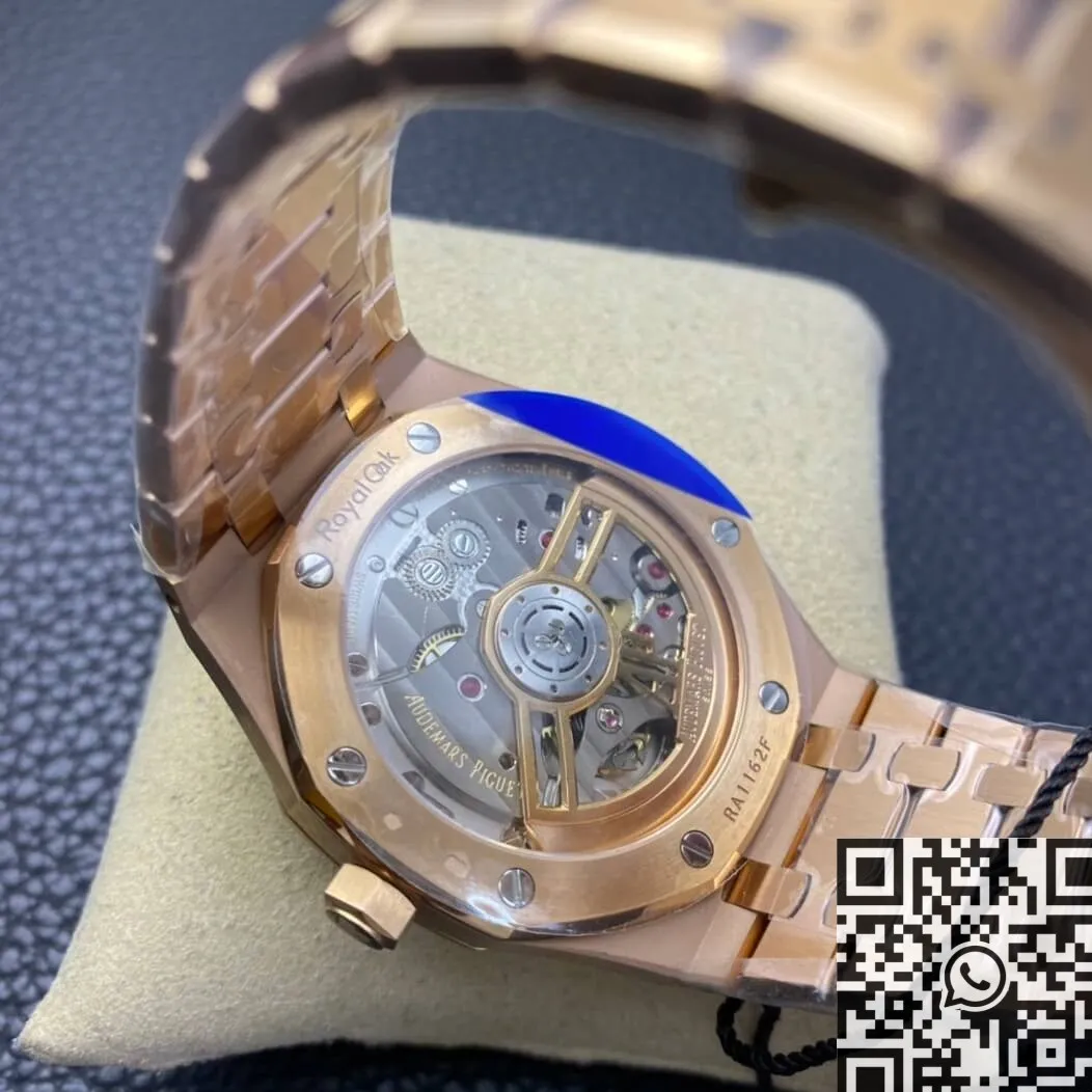 Audemars Piguet Royal Oak 15500OR.OO.1220OR.01 Rose Gold Black Dial Watch ZF Factory WellDesigned 2204