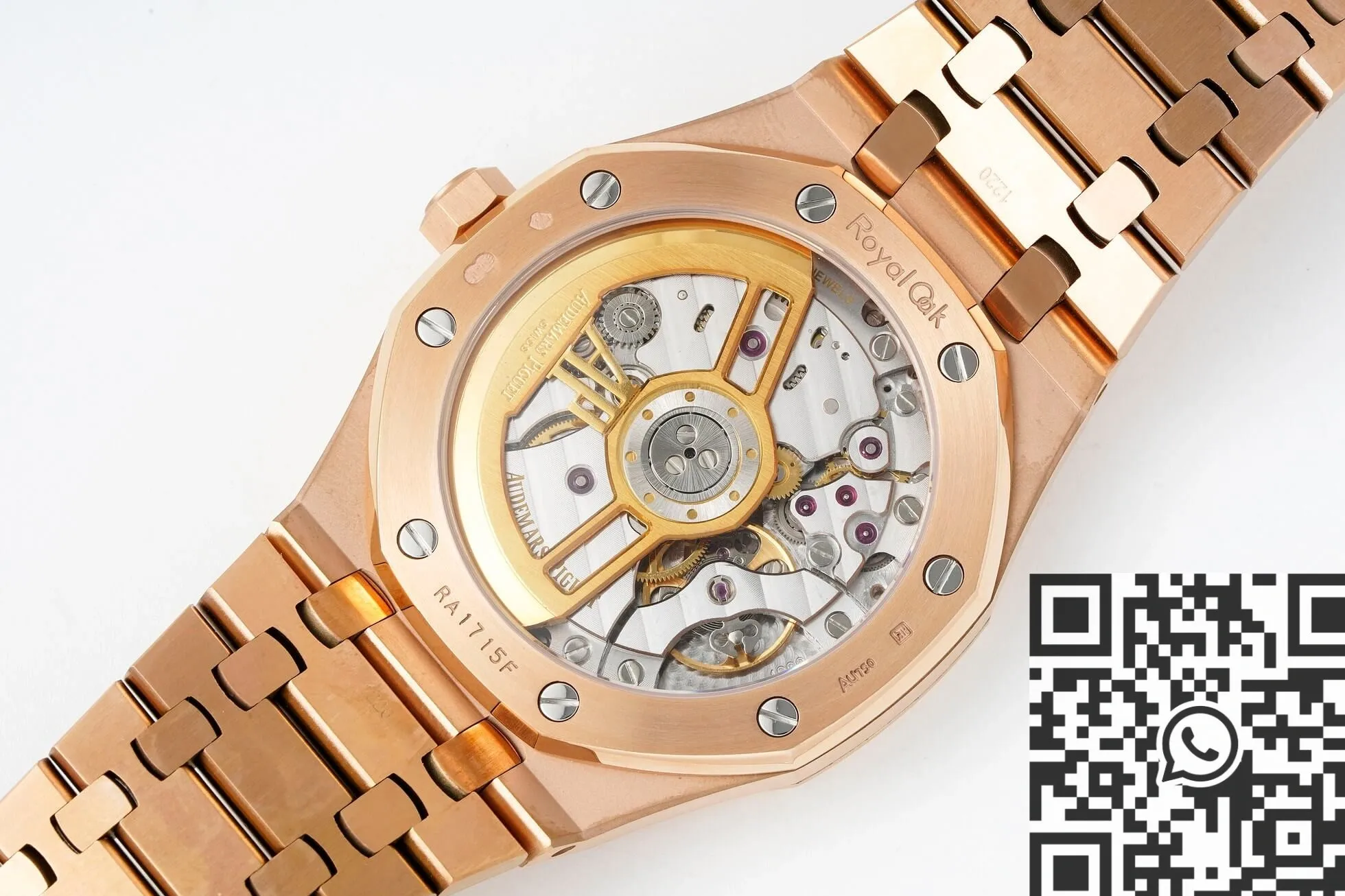 Audemars Piguet Royal Oak 15500OR.OO.1220OR.01 Rose Gold Watch APS Factory Vibrant 1989