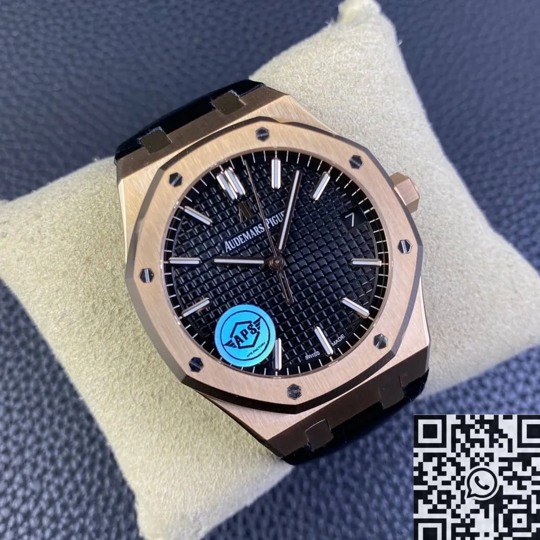 Audemars Piguet Royal Oak 15500OR.OO.D002CR.01 Black Dial APS Factory SunProtective 1979