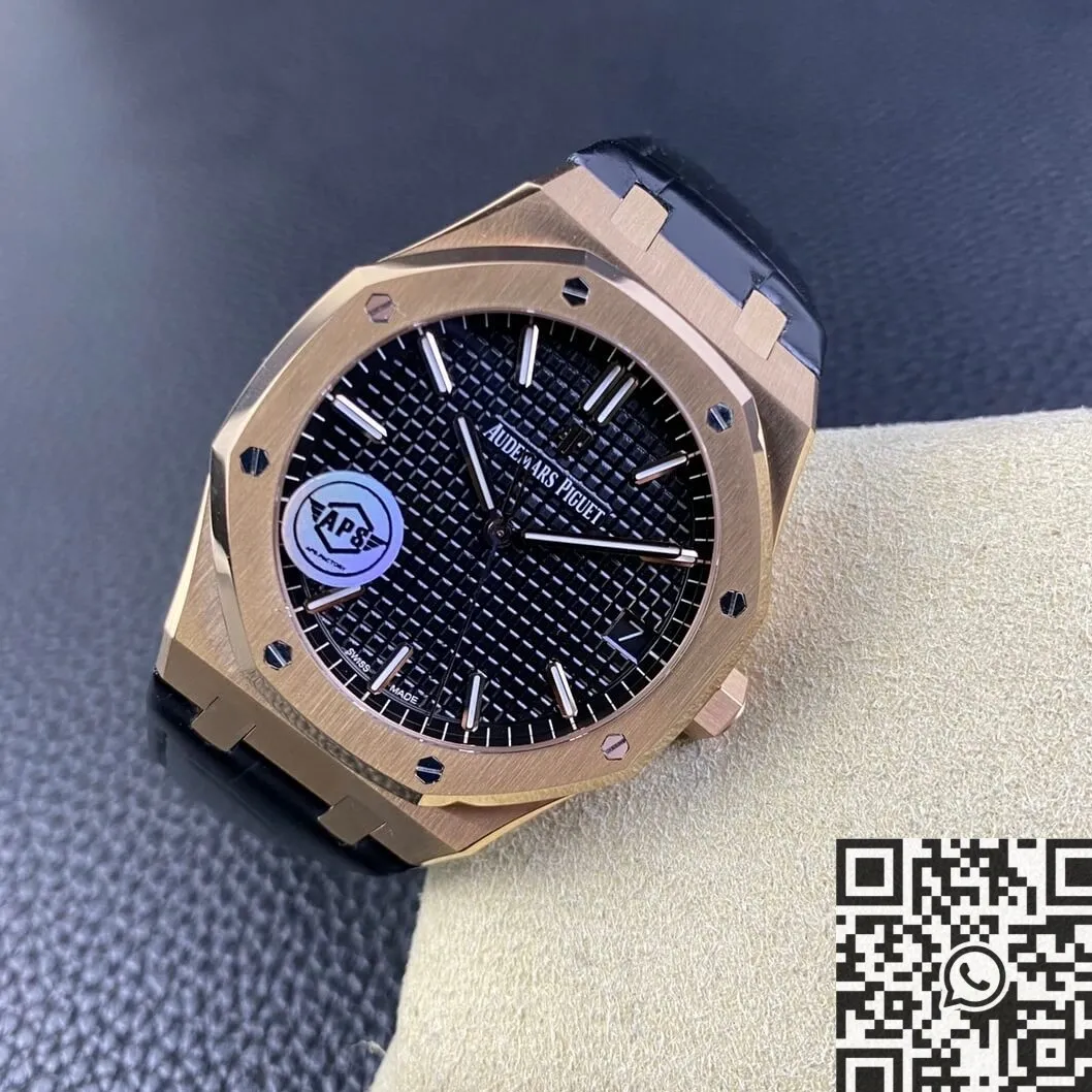 Audemars Piguet Royal Oak 15500OR.OO.D002CR.01 Black Dial APS Factory SunProtective 1979