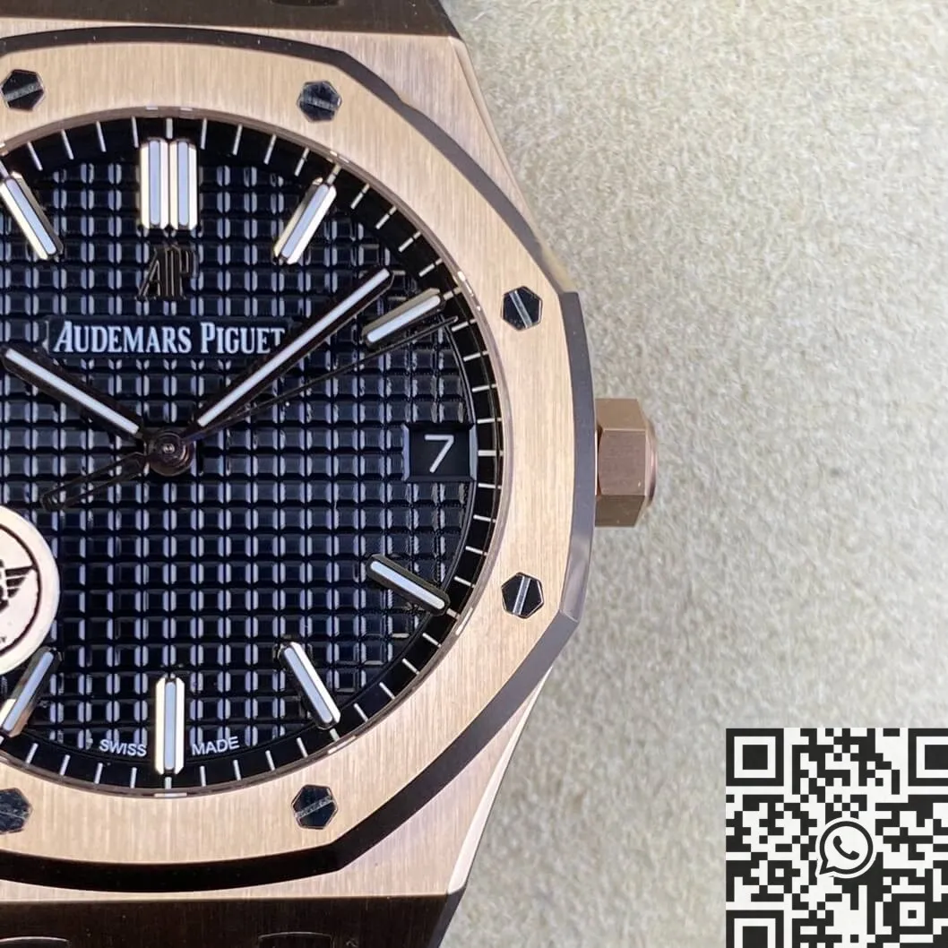 Audemars Piguet Royal Oak 15500OR.OO.D002CR.01 Black Dial APS Factory SunProtective 1979