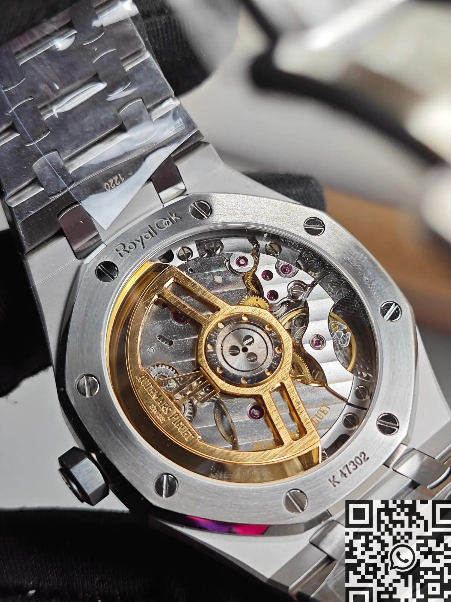 BestValue Audemars Piguet Royal Oak 15500ST.OO.1220ST.01 Blue Dial Watch APS Factory 1992