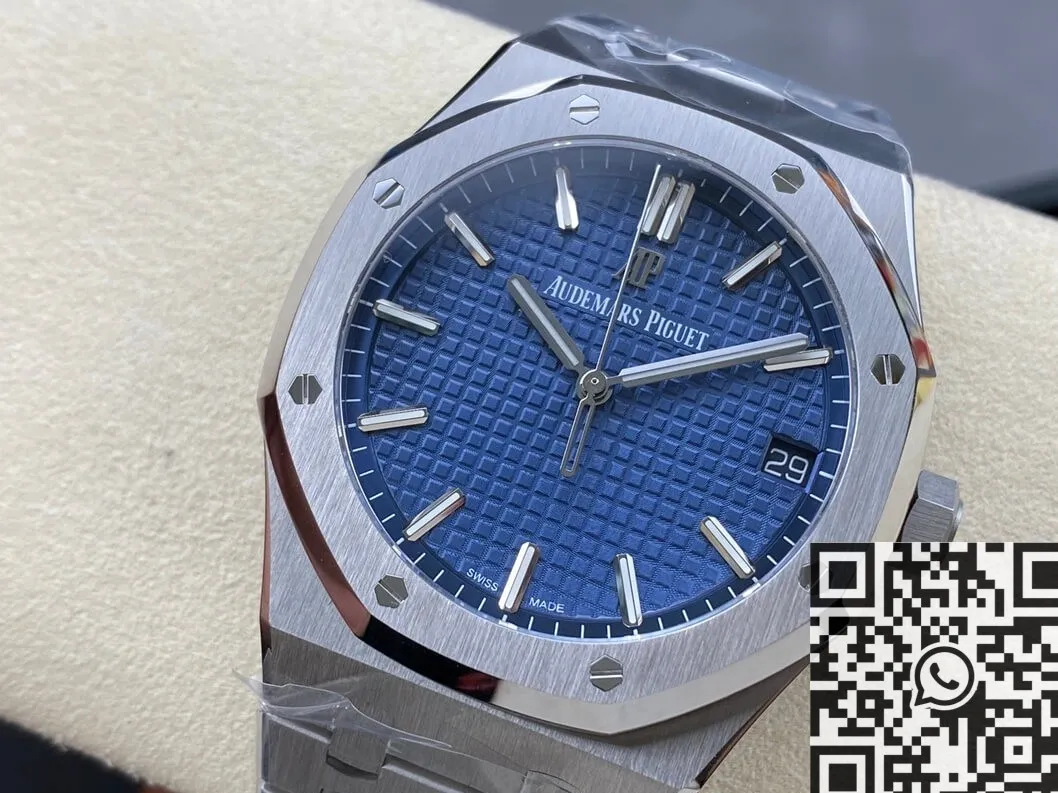 Audemars Piguet Royal Oak 15500ST.OO.1220ST.01 Blue Dial Watch ZF Factory Chic 2202