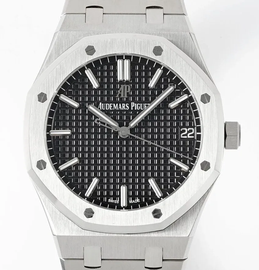 Audemars Piguet Royal Oak 15500ST.OO.1220ST.03 Black Dial Watch APS Factory Supportive 1996