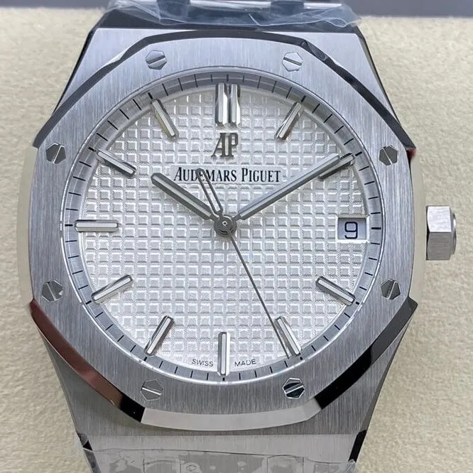 Audemars Piguet Royal Oak 15500ST.OO.1220ST.04 White Dial Watch ZF Factory ZeroBulk 2199