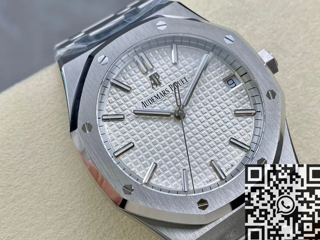 Audemars Piguet Royal Oak 15500ST.OO.1220ST.04 White Dial Watch ZF Factory ZeroBulk 2199