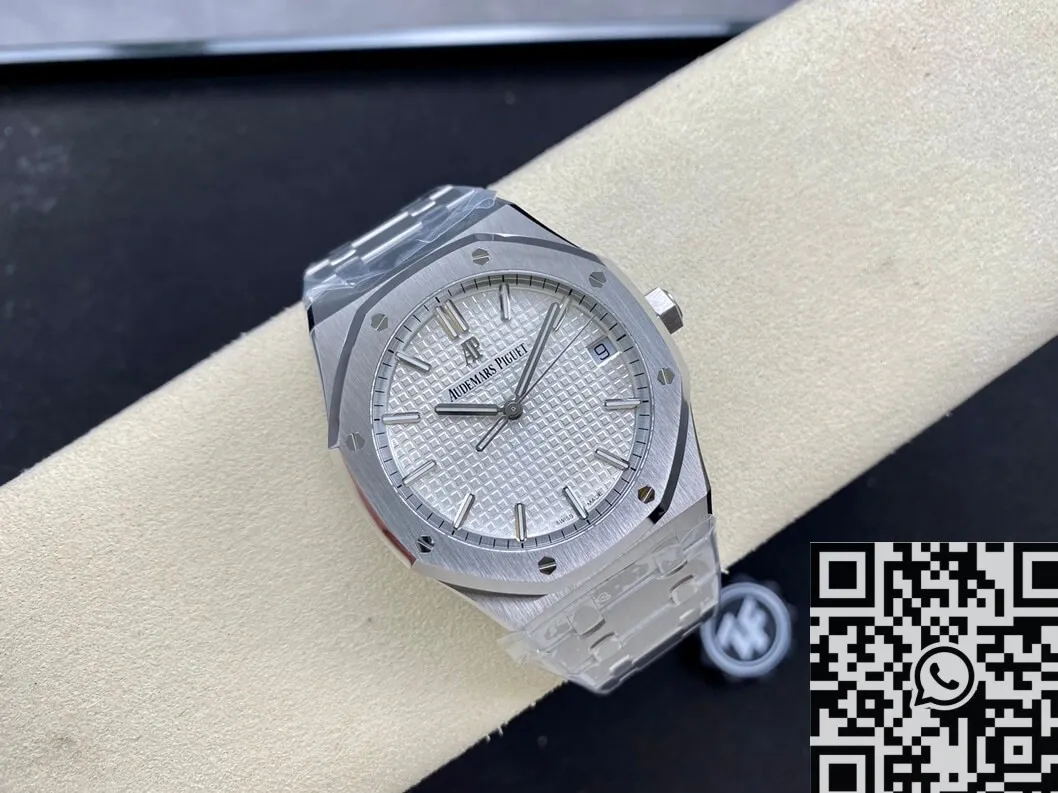 Audemars Piguet Royal Oak 15500ST.OO.1220ST.04 White Dial Watch ZF Factory ZeroBulk 2199