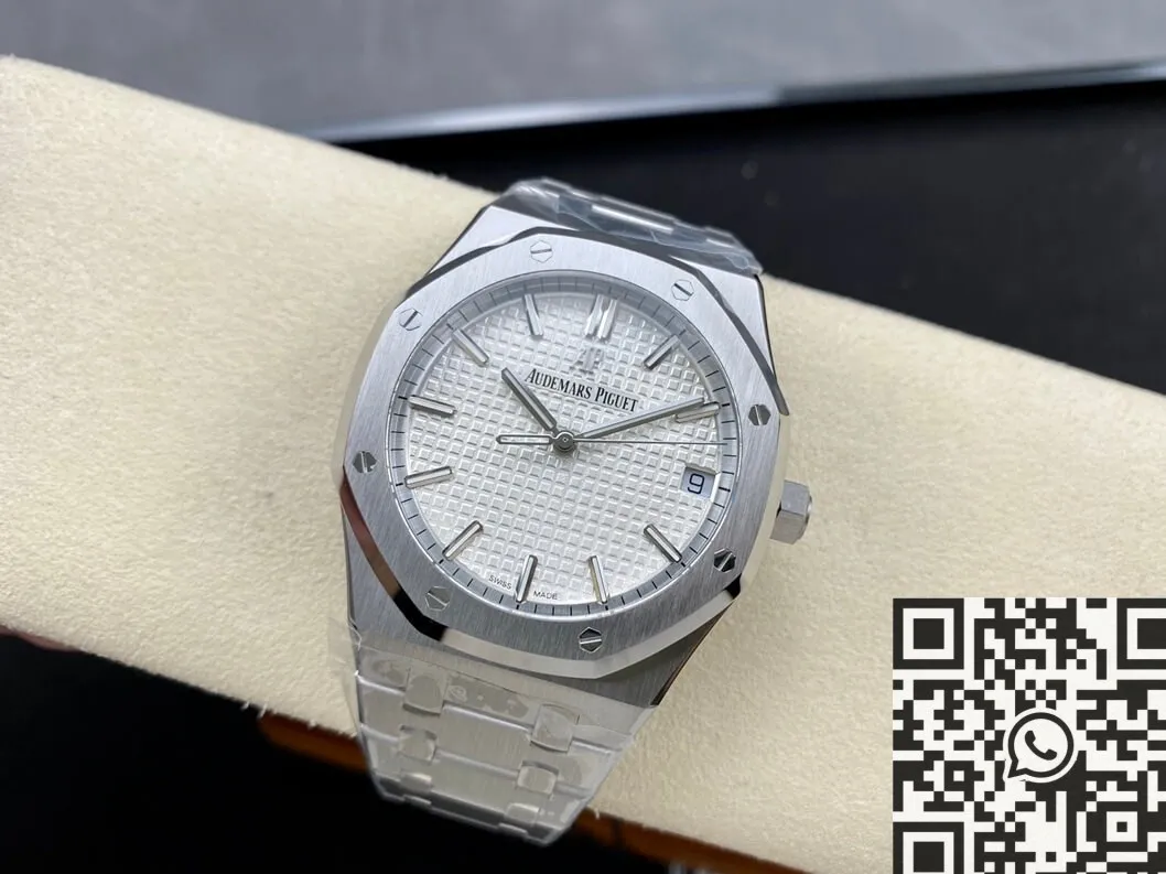 Audemars Piguet Royal Oak 15500ST.OO.1220ST.04 White Dial Watch ZF Factory ZeroBulk 2199