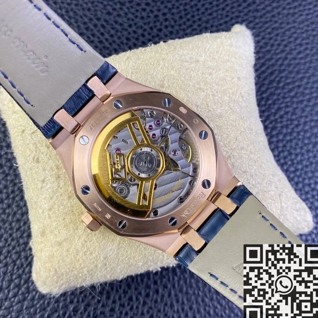 Audemars Piguet Royal Oak 15510OR.OO.1320OR.03 Rose Gold Blue Dial Watch APS Factory QuickDry 1994