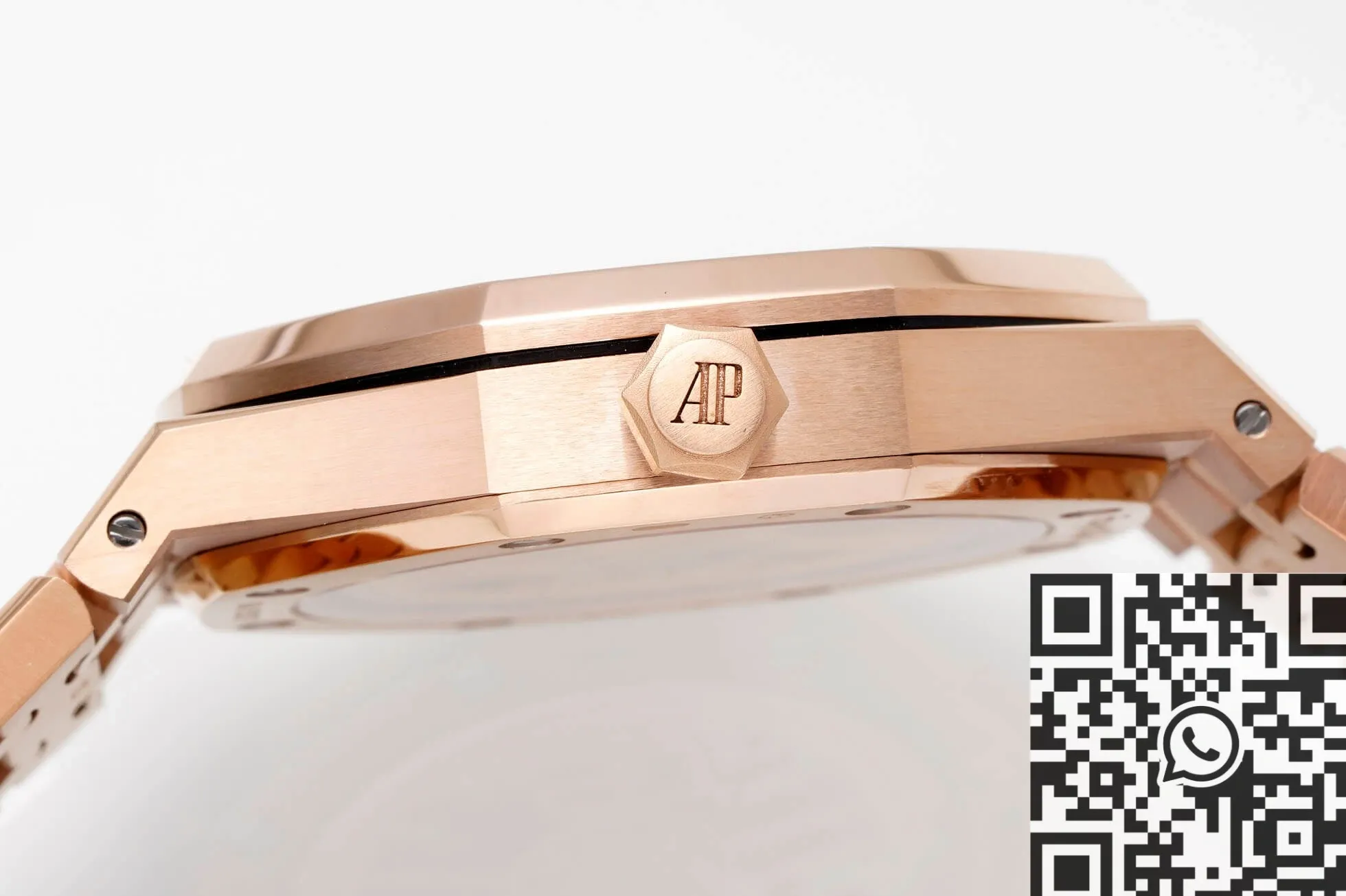 Durable Audemars Piguet Royal Oak 15510OR.OO.1320OR.04 Rose Gold Black Dial APS Factory 1998