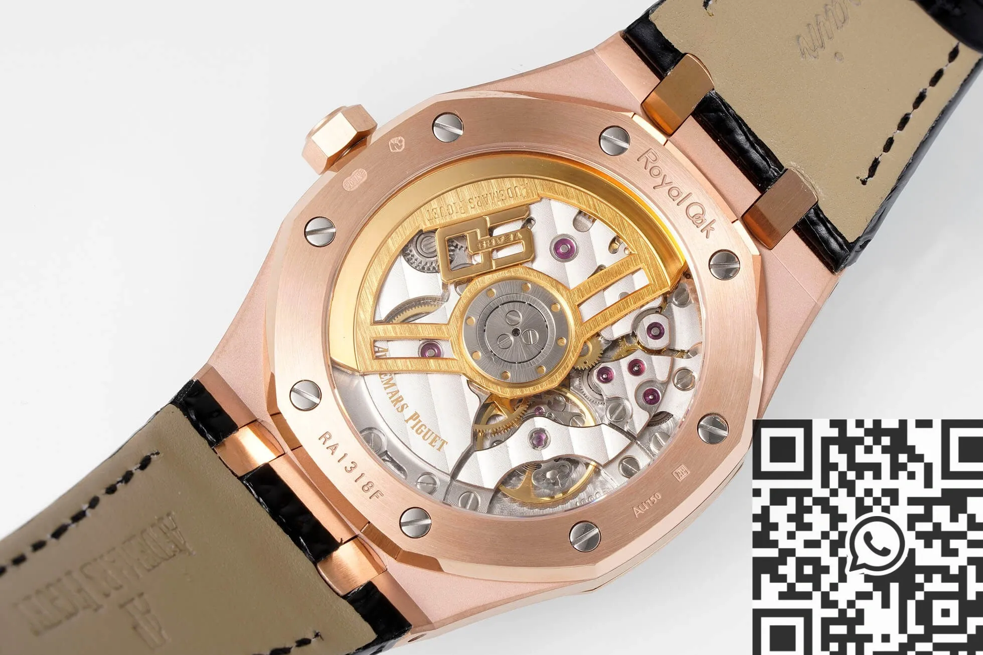 FastDry Audemars Piguet Royal Oak 15510OR.OO.D002CR.02 Rose Gold Black Dial Watch APS Factory 1997