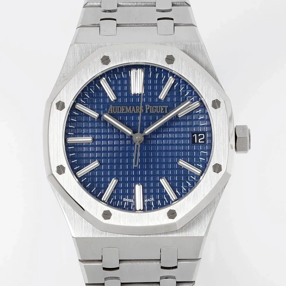 Audemars Piguet Royal Oak 15510ST.OO.1320ST.06 Blue Dial Watch APS Factory Minimalist 1999