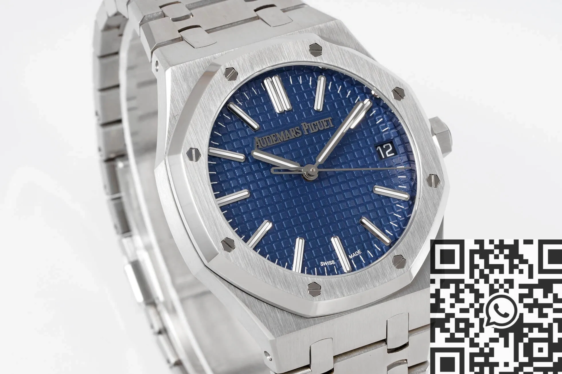 Audemars Piguet Royal Oak 15510ST.OO.1320ST.06 Blue Dial Watch APS Factory Minimalist 1999