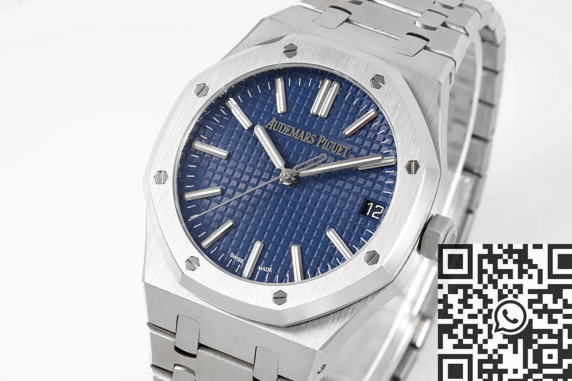 Audemars Piguet Royal Oak 15510ST.OO.1320ST.06 Blue Dial Watch APS Factory Minimalist 1999