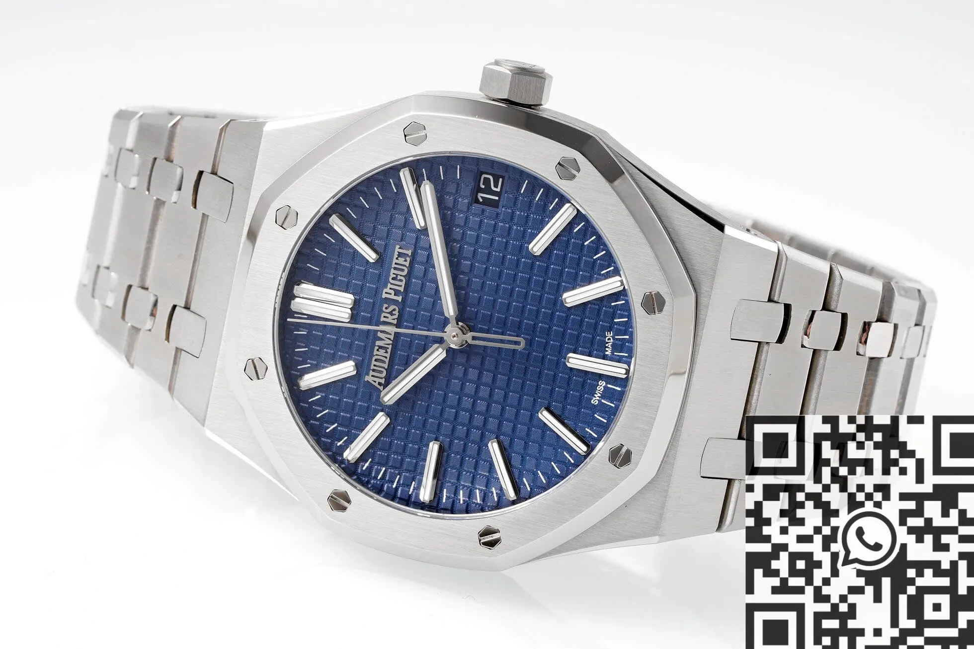 Audemars Piguet Royal Oak 15510ST.OO.1320ST.06 Blue Dial Watch APS Factory Minimalist 1999