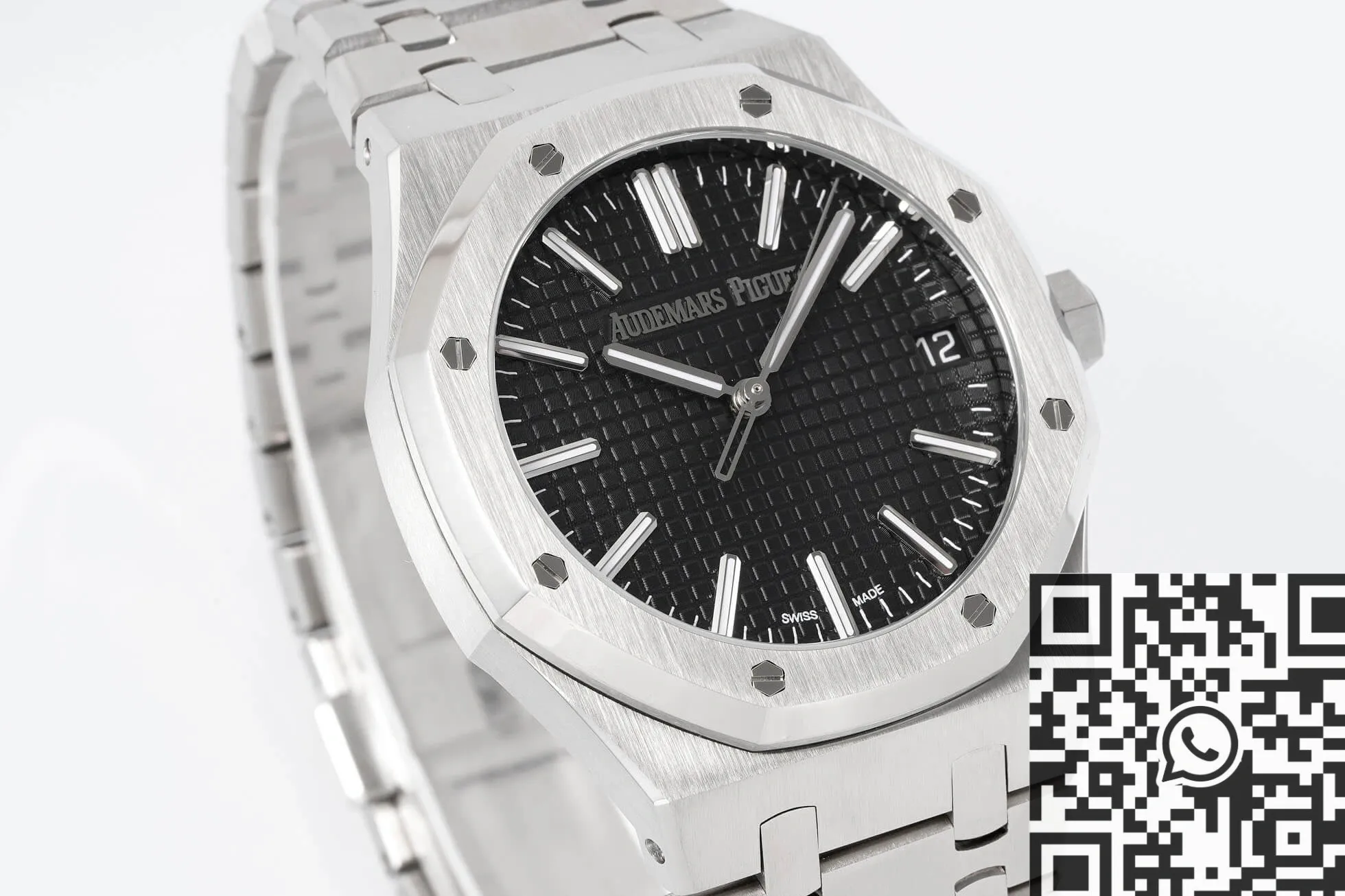 Popular Audemars Piguet Royal Oak 15510ST.OO.1320ST.07 Black Dial Watch APS Factory 2000