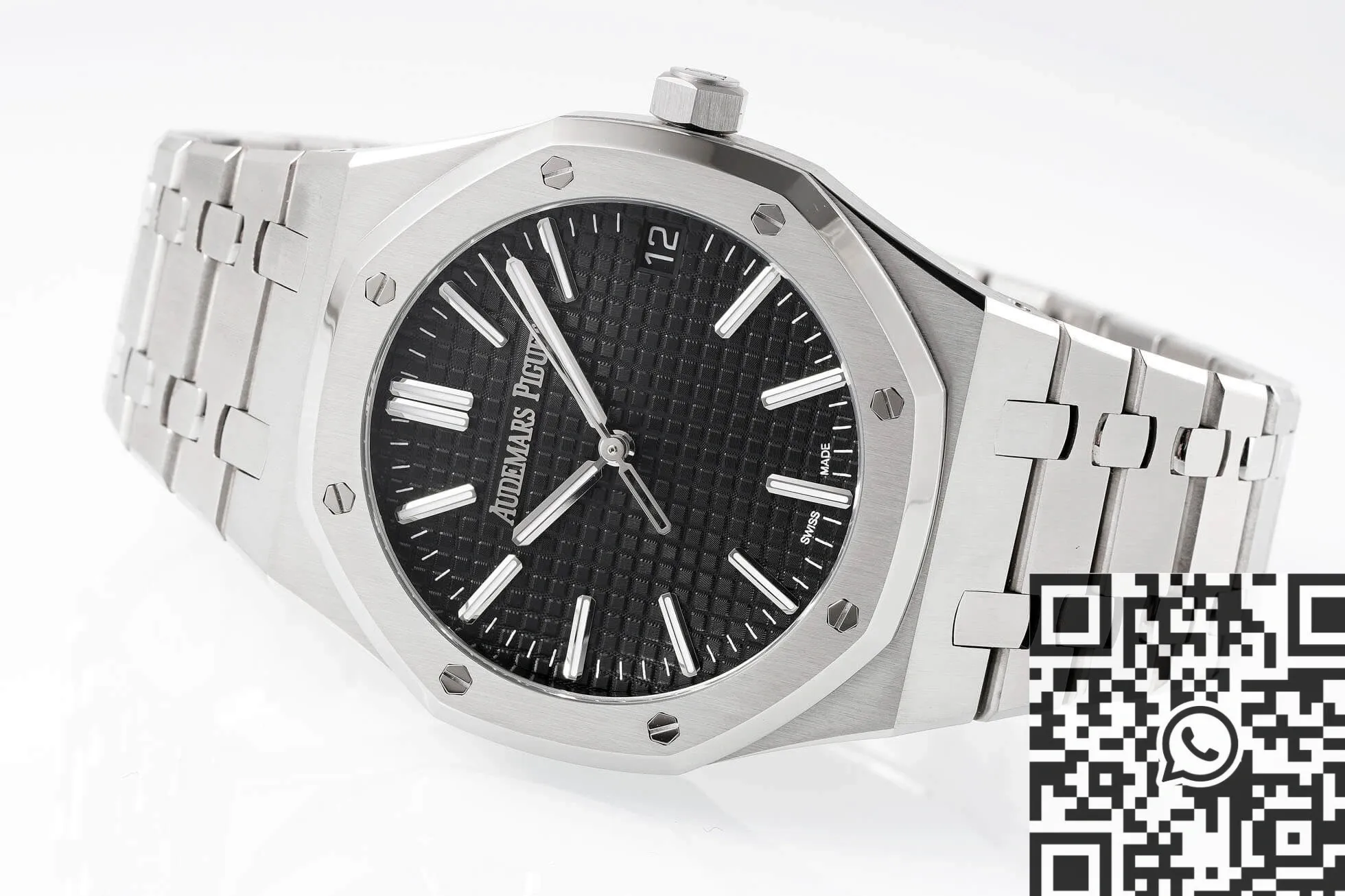 Popular Audemars Piguet Royal Oak 15510ST.OO.1320ST.07 Black Dial Watch APS Factory 2000