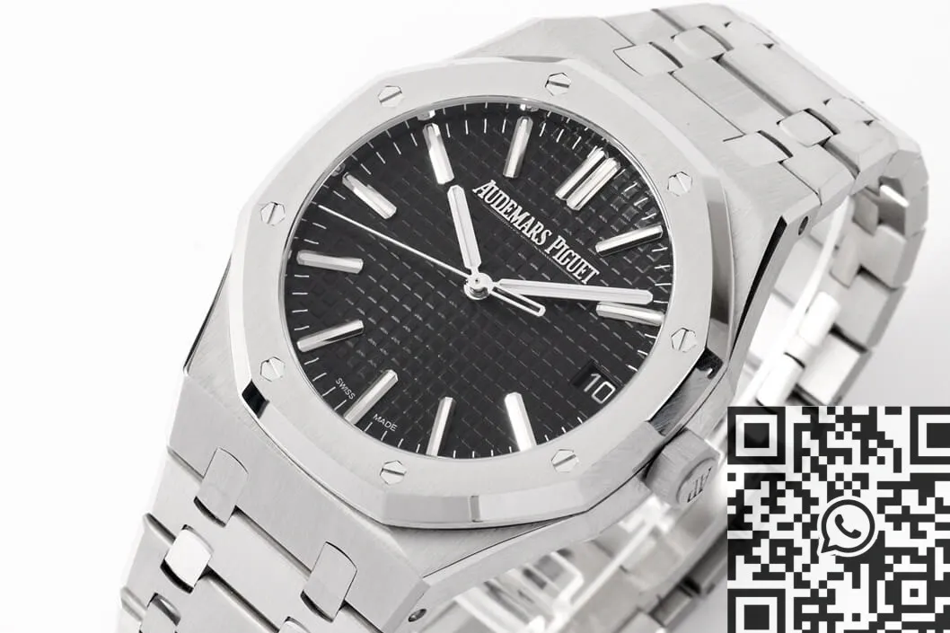 Flexible Audemars Piguet Royal Oak 15510ST.OO.1320ST.07 Black Dial Watch ZF Factory 2195