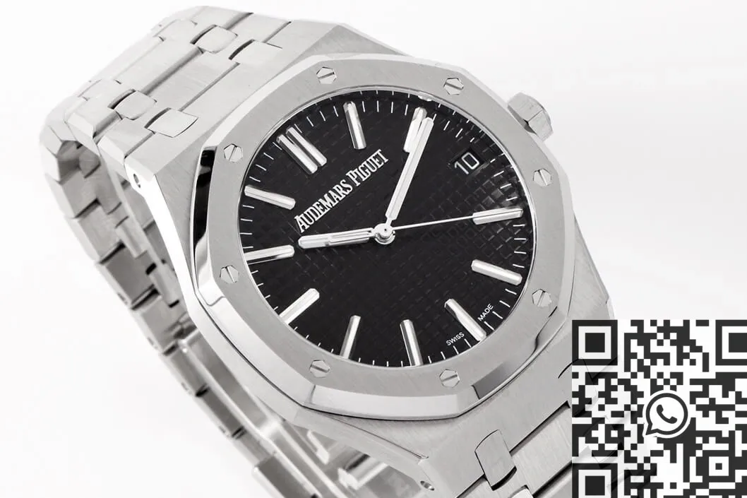 Flexible Audemars Piguet Royal Oak 15510ST.OO.1320ST.07 Black Dial Watch ZF Factory 2195
