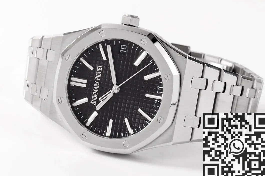 Flexible Audemars Piguet Royal Oak 15510ST.OO.1320ST.07 Black Dial Watch ZF Factory 2195