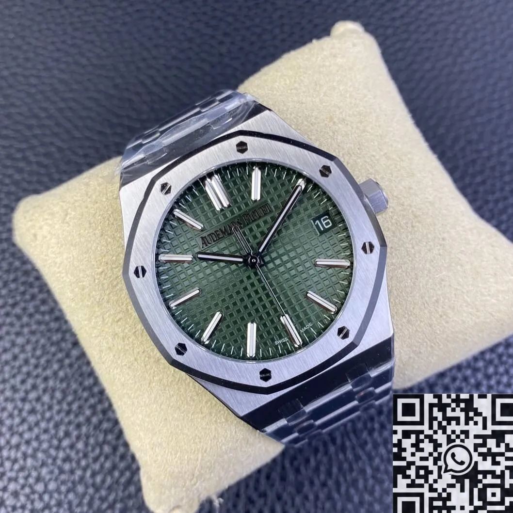 ZipUp Audemars Piguet Royal Oak 15510ST.OO.1320ST.09 Army Green Dial Watch ZF Factory 2198