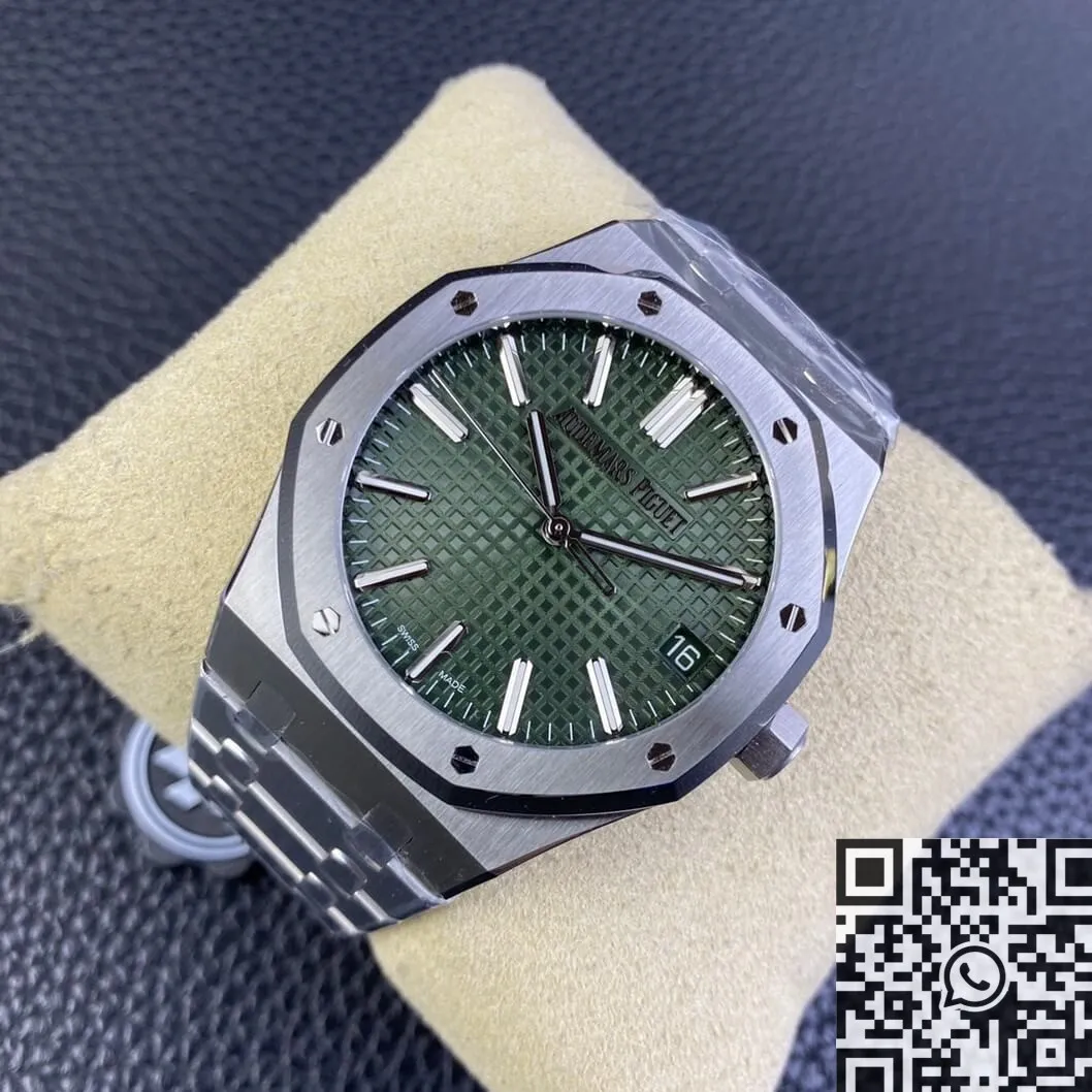 ZipUp Audemars Piguet Royal Oak 15510ST.OO.1320ST.09 Army Green Dial Watch ZF Factory 2198