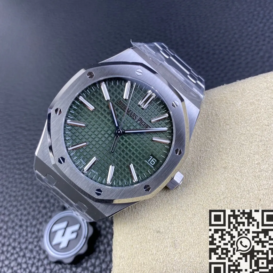 ZipUp Audemars Piguet Royal Oak 15510ST.OO.1320ST.09 Army Green Dial Watch ZF Factory 2198