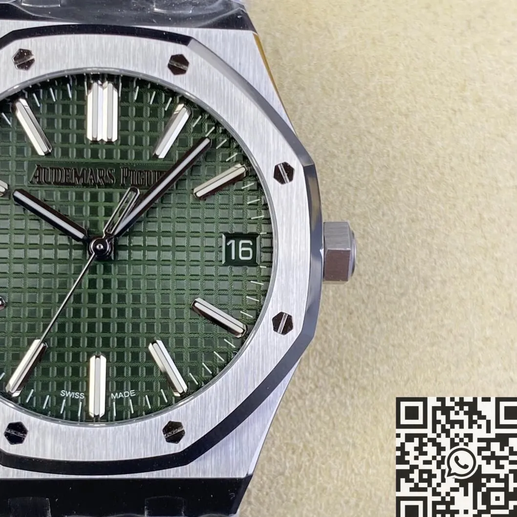 ZipUp Audemars Piguet Royal Oak 15510ST.OO.1320ST.09 Army Green Dial Watch ZF Factory 2198