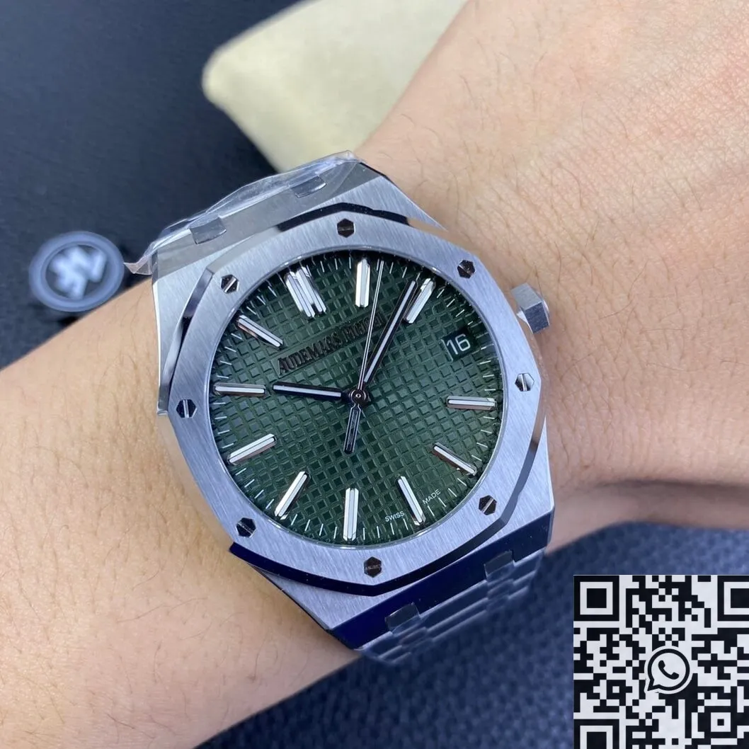 ZipUp Audemars Piguet Royal Oak 15510ST.OO.1320ST.09 Army Green Dial Watch ZF Factory 2198