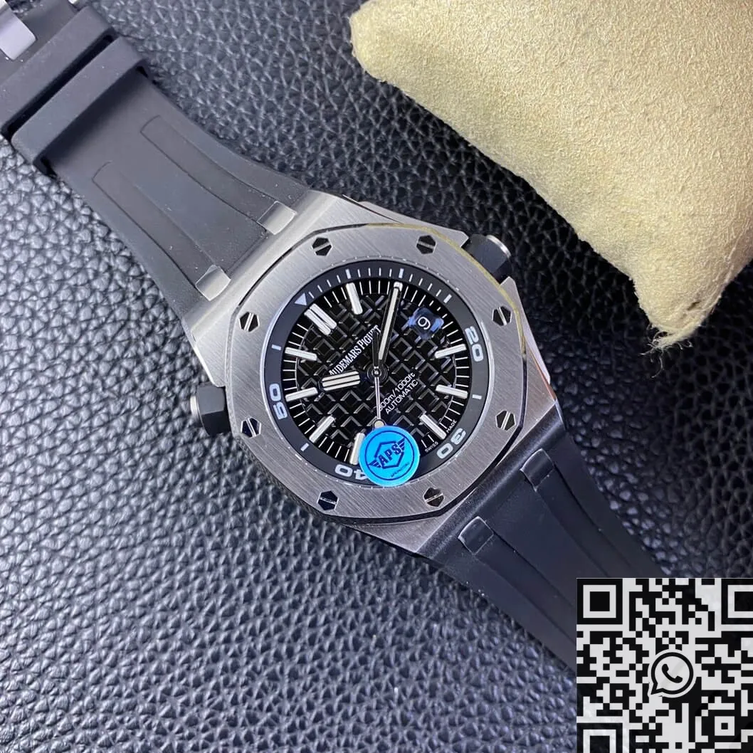 Audemars Piguet Royal Oak 15703ST.OO.A002CA.01 Black Dial APS Factory Unisex 2001
