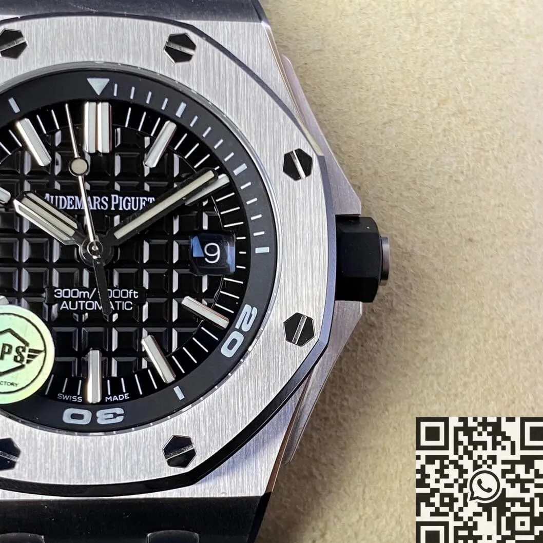 Affordable Audemars Piguet Royal Oak 15710ST.OO.A002CA.01 Black Dial Watch APS Factory 2002
