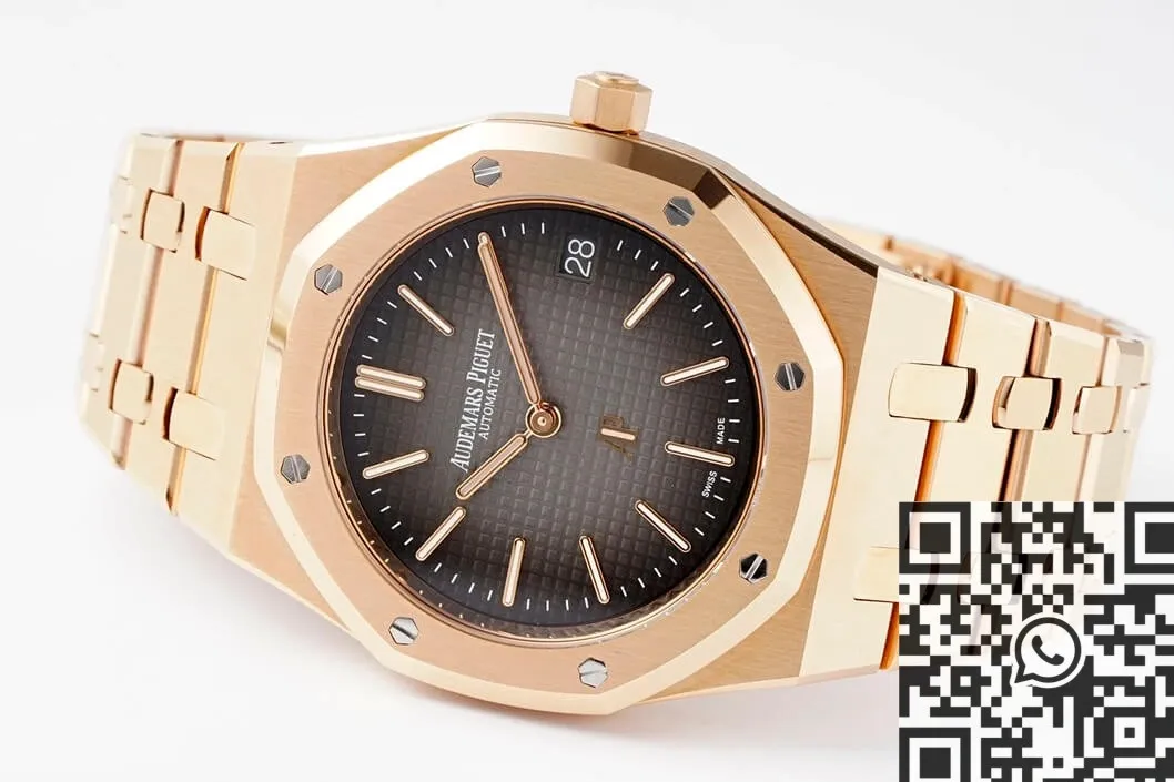 Popular Audemars Piguet Royal Oak 16202OR.OO.1240OR.02 Smoky Gray Dial Watch ZF Factory 2203