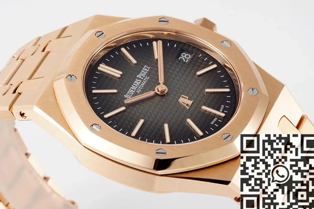 Popular Audemars Piguet Royal Oak 16202OR.OO.1240OR.02 Smoky Gray Dial Watch ZF Factory 2203