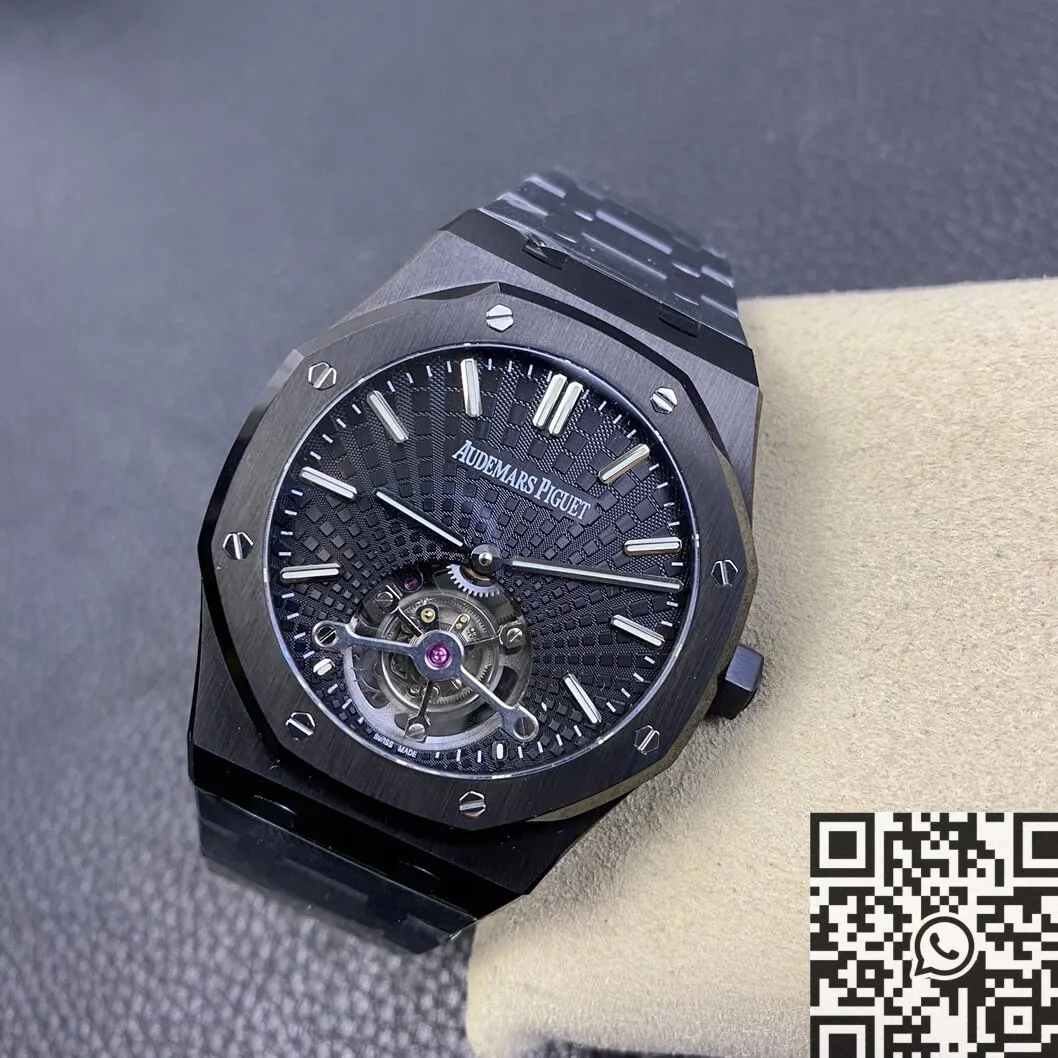 Thermal Audemars Piguet Royal Oak 26522CE.OO.1225CE.01 Black Dial Tourbillon Watch R8 Factory 2733