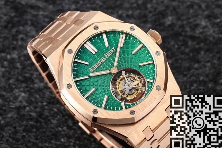 Audemars Piguet Royal Oak 26533OR.OO.1220OR.01 Rose Gold Dial Tourbillon R8 Factory EasyCare 2728