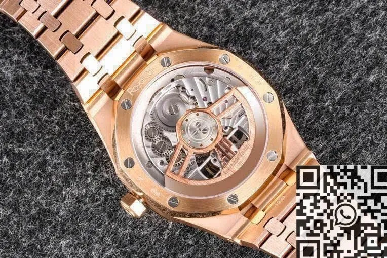 Audemars Piguet Royal Oak 26533OR.OO.1220OR.01 Rose Gold Dial Tourbillon R8 Factory EasyCare 2728