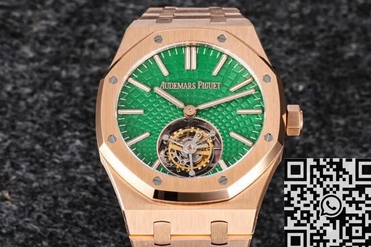 Audemars Piguet Royal Oak 26533OR.OO.1220OR.01 Rose Gold Dial Tourbillon R8 Factory EasyCare 2728