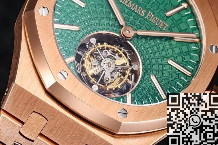 Audemars Piguet Royal Oak 26533OR.OO.1220OR.01 Rose Gold Dial Tourbillon R8 Factory EasyCare 2728