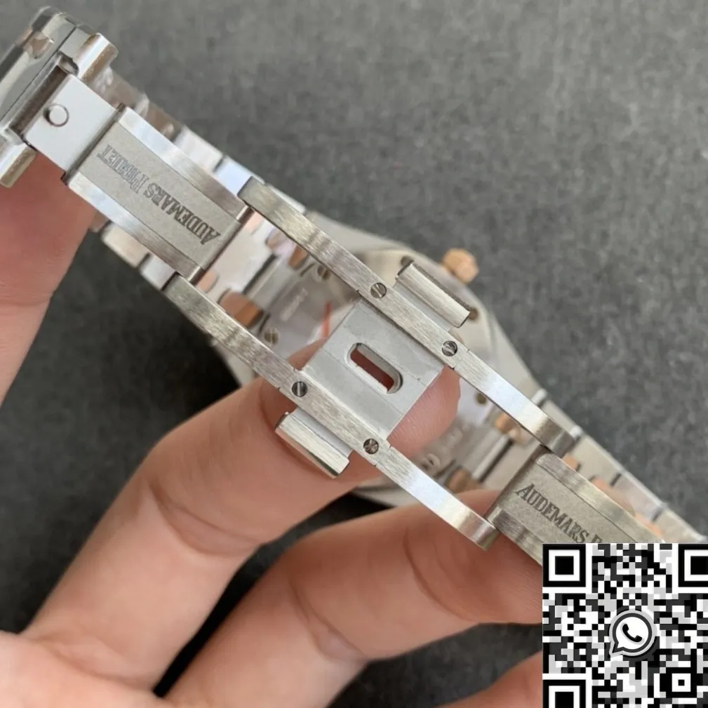 Audemars Piguet Royal Oak 67651SR.ZZ.1261SR.01 Rose Gold Diamond Watch JF Factory Stylish 2843