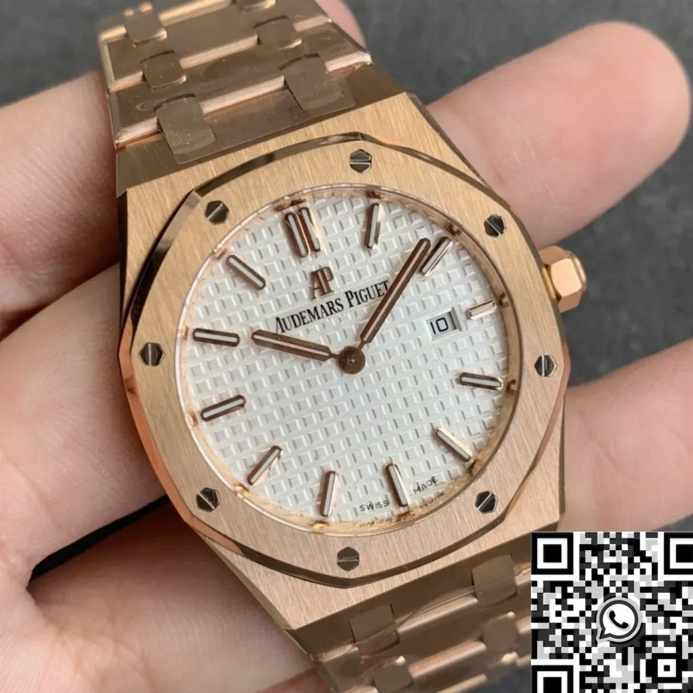 OnTrend Audemars Piguet Royal Oak 67651ST Full Rose Gold Watch JF Factory 2846