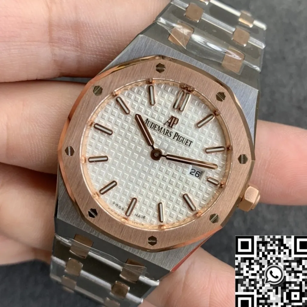 Comfortable Audemars Piguet Royal Oak 67651ST Rose Gold Watches JF Factory 2847
