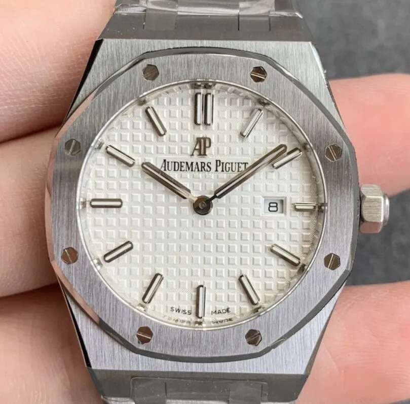 Audemars Piguet Royal Oak 67651ST Silver Dial Watch JF Factory HighPerformance 2848
