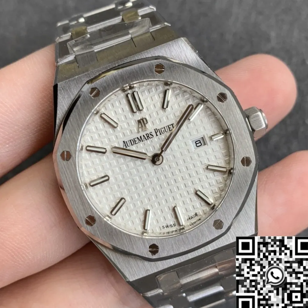 Audemars Piguet Royal Oak 67651ST Silver Dial Watch JF Factory HighPerformance 2848