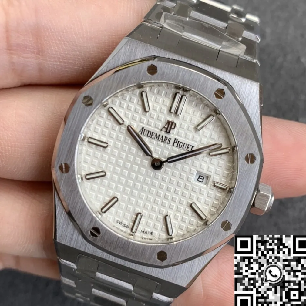 Audemars Piguet Royal Oak 67651ST Silver Dial Watch JF Factory HighPerformance 2848