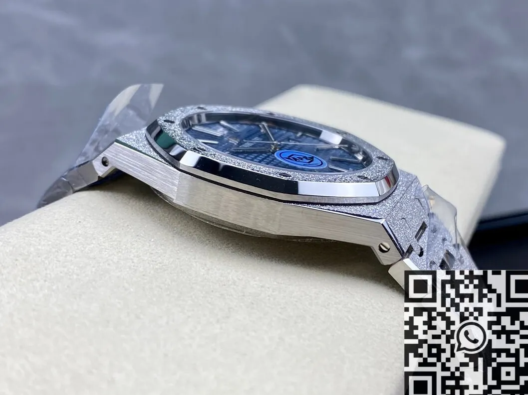 Audemars Piguet Royal Oak Frosted 15410BC.GG.1224BC.01 Blue Dial APS Factory Affordable 2010