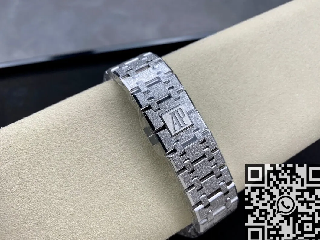 Audemars Piguet Royal Oak Frosted 15410BC.GG.1224BC.01 Blue Dial APS Factory Affordable 2010
