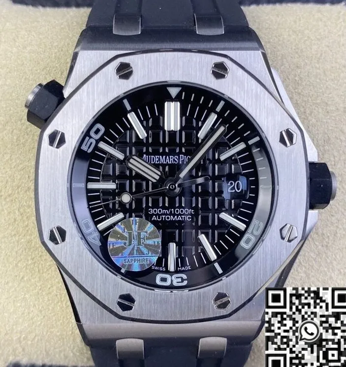 Unisex Audemars Piguet Royal Oak Offshore 15703 V10 Black Dial Watch JF Factory 2851